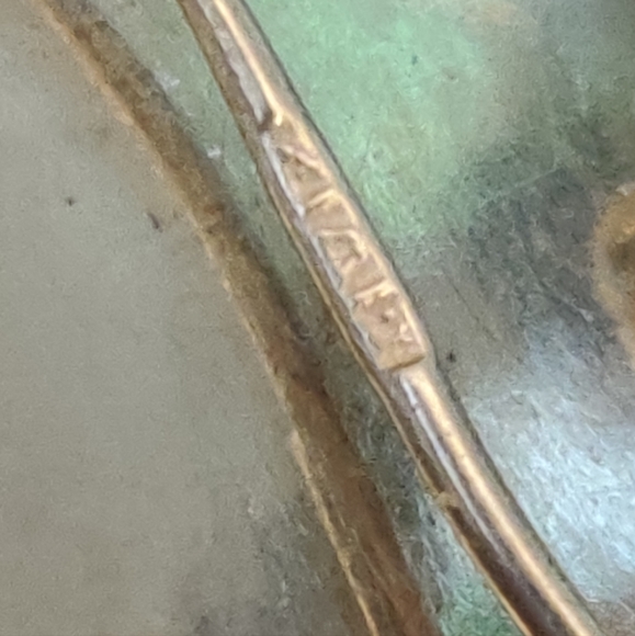 Egyptian Revival Pin/Brooch Necklace Sterling Silver Vintage - Picture 6 of 15